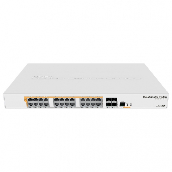 MikroTik Cloud Router Switch CRS328-24P-4S+RM Conmutador L3 Gestionado 24 x