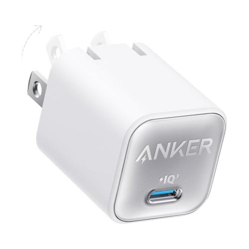 Cargador Anker Nano Charger (30W) USB-C charger Lithium For Universal 30W USB C White"