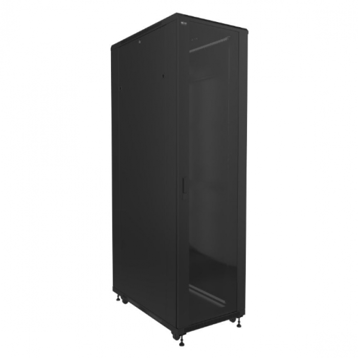 Nexxt Solutions - Rack armario - instalable en el suelo - RAL 9005, negro barniz - 47U - 19"