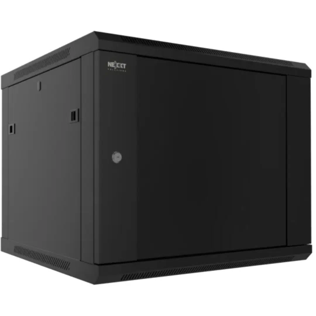 Nexxt Solutions - Rack armario - instalable en pared - RAL 9005, negro barniz - 15U - 19"