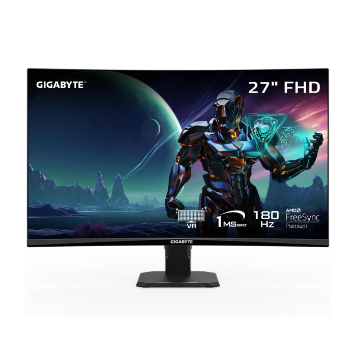 Gigabyte LED-backlit LCD Monitor Curved Screen 27" 1920 x 1080 GS27FC2