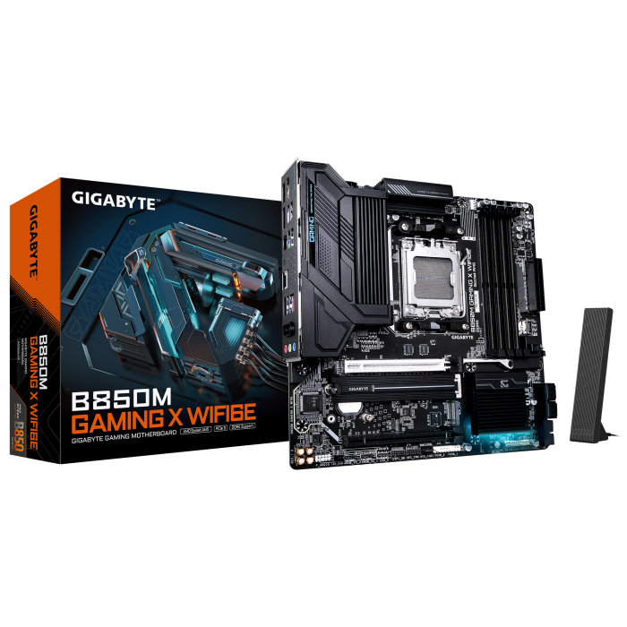 Gigabyte Motherboard Micro ATX Socket AM5 AMD B850 para Ryzen