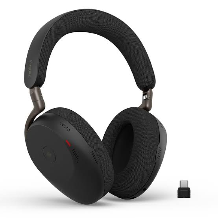 Jabra Evolve3 Headphones Wireless Evolve3 85 MS Link390c Black
