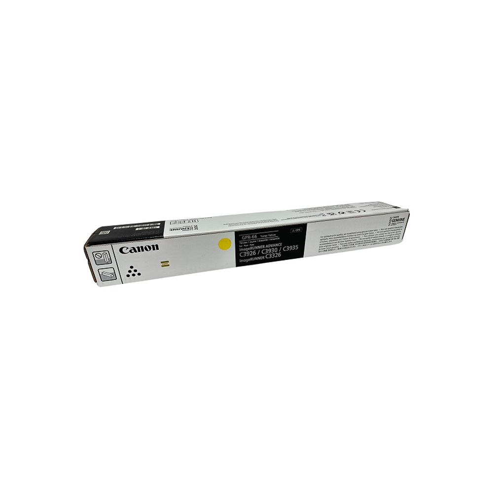 Toner Canon Gpr-66 Amarillo Rendimiento 25500 Paginas Ira C3326I 5756C003AA
