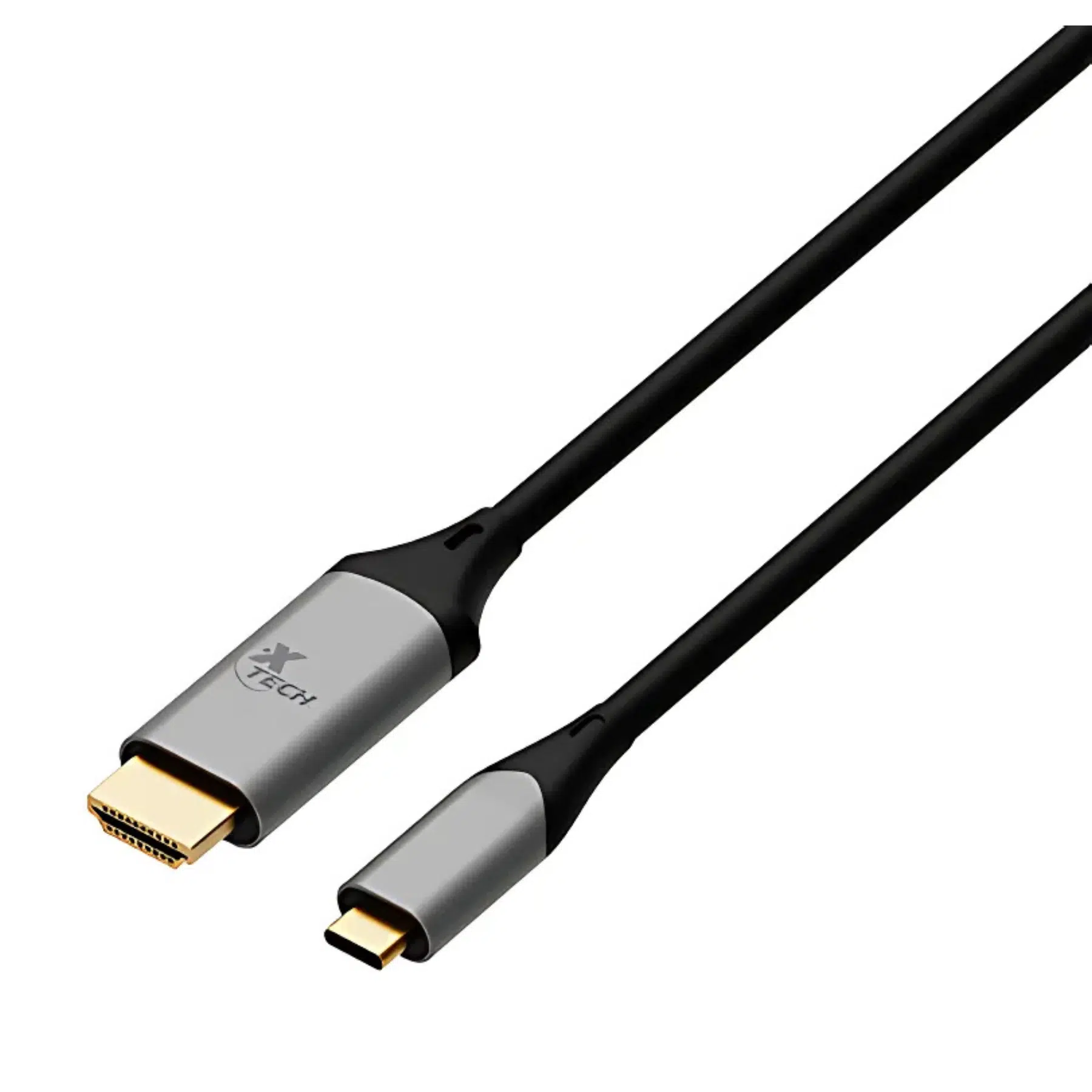 Xtech USB cable USB Type C HDMI 1.8 m Black