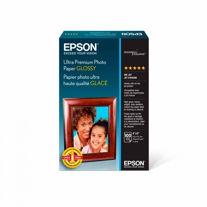 Epson Ultra Premium Glossy Photo Paper Brillante 11,8 mm 101.6