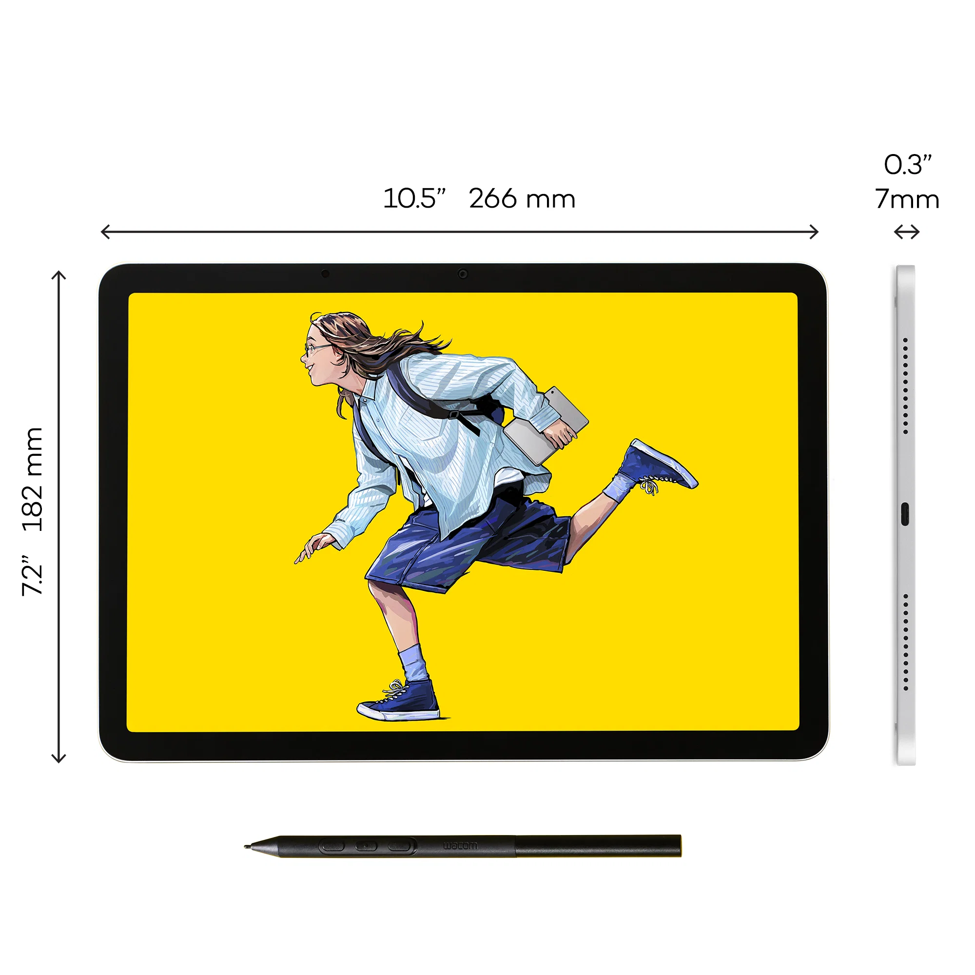 Tableta Wacom Movink Pad 11 Color Ideal Para Hacer Bosetos Y Despejar Tu Mente