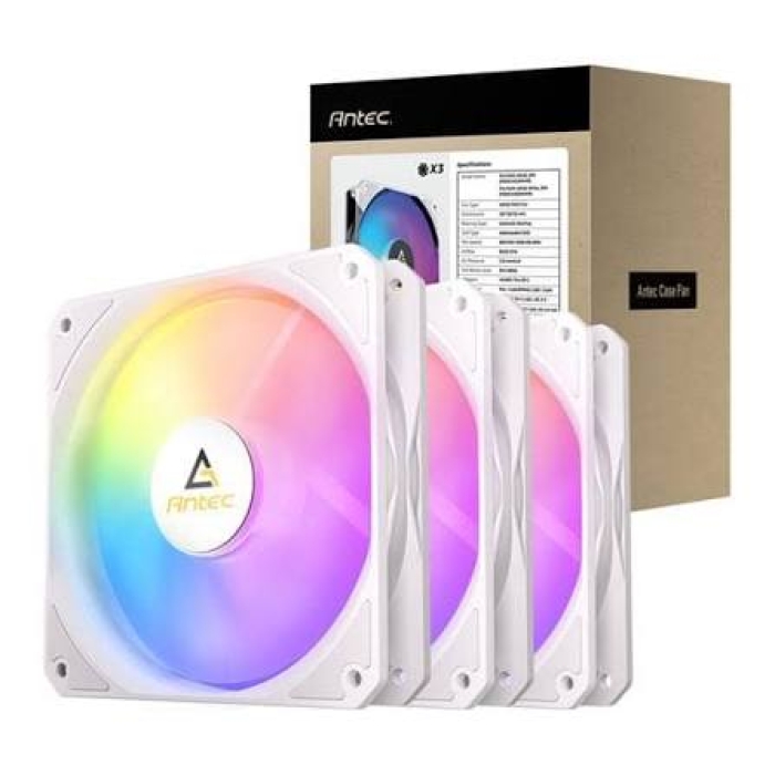 Ventilador Antec P12R blanco Argb 120Mm Reverse Ventilador P12RPWMARGBWHITE
