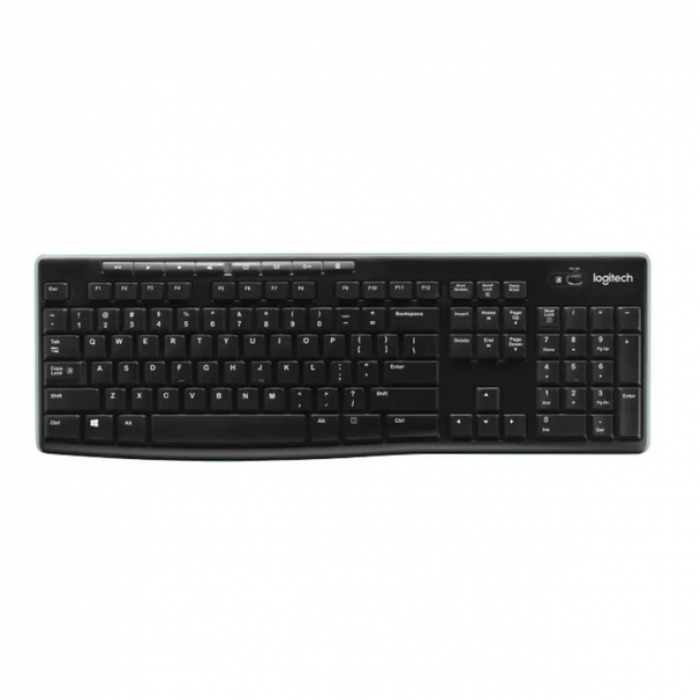 Logitech Wireless Keyboard K270 Teclado inalámbrico 2.4 GHz