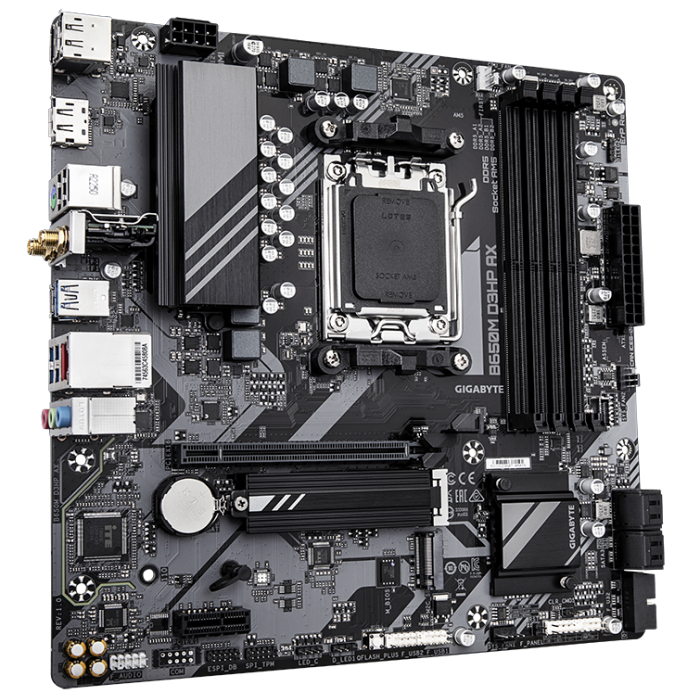 Gigabyte B650M D3HP AX Motherboard Micro ATX Socket AM5 AMD