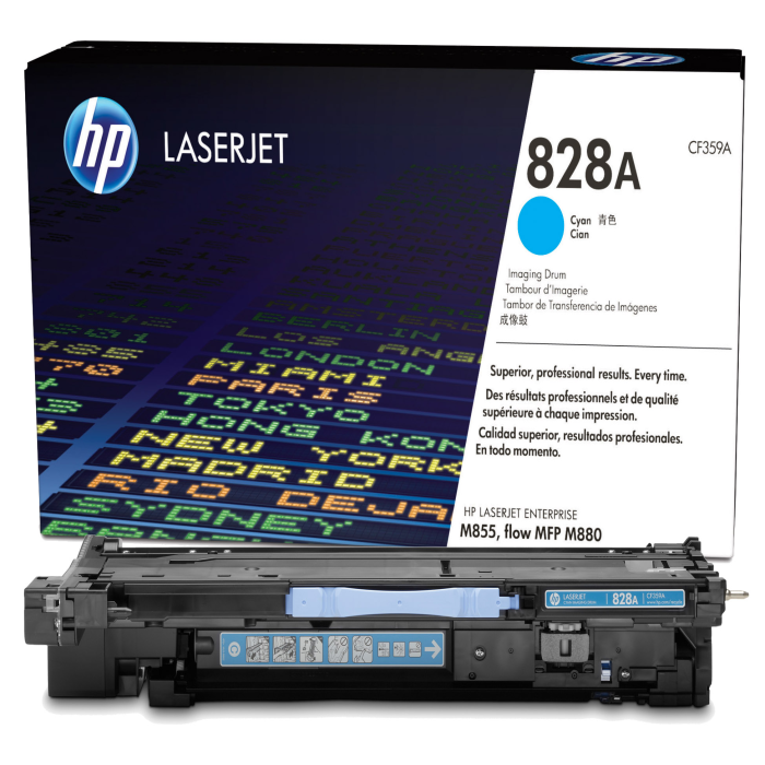 HP 828A Cián original kit de tambor para Color LaserJet CF359A