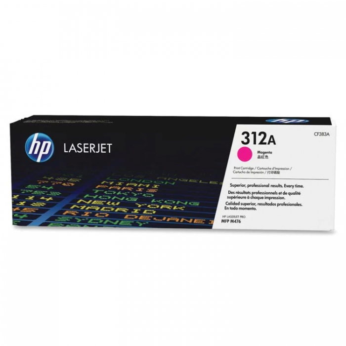 HP 312A Magenta original LaserJet cartucho de tóner (CF383A) para