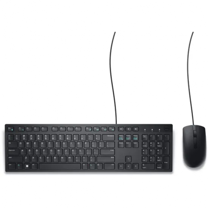 Dell Keyboard and mouse set Spanish Wired KM300C