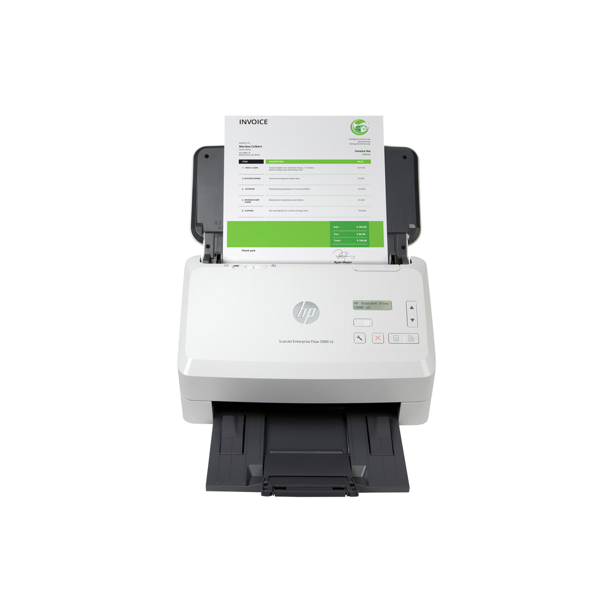 Escaner HP Scanjet Enterprise Flow 5000 S5 Alimentador De Hojas