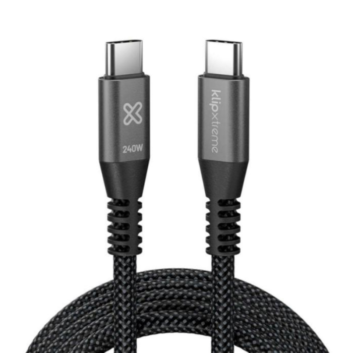 Klip Xtreme USB cable 24 pin USB-C 1.8 m Black