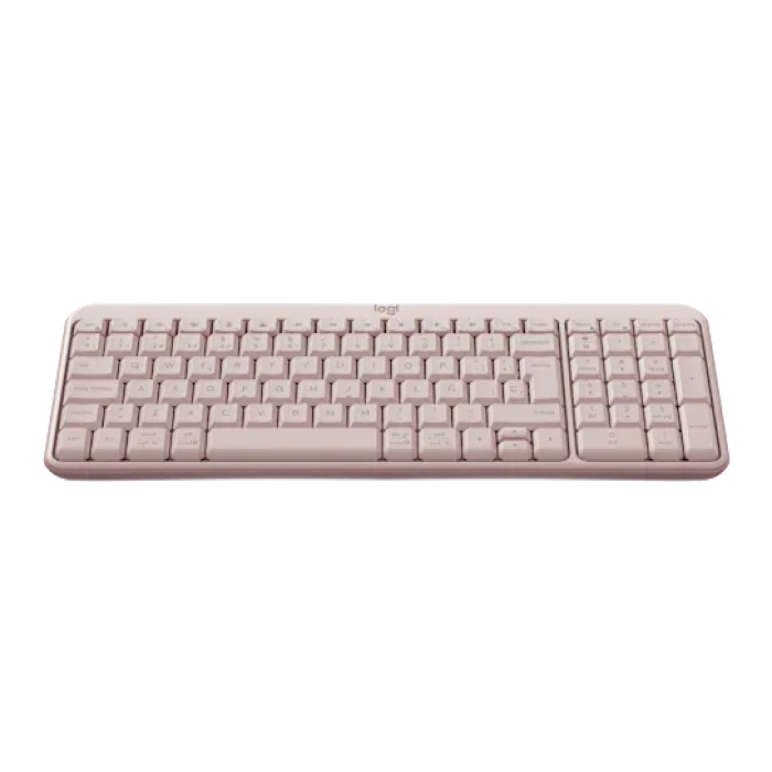 Logitech-K250 Compact Bluetooth Wireless Keyboard Spanish Rose