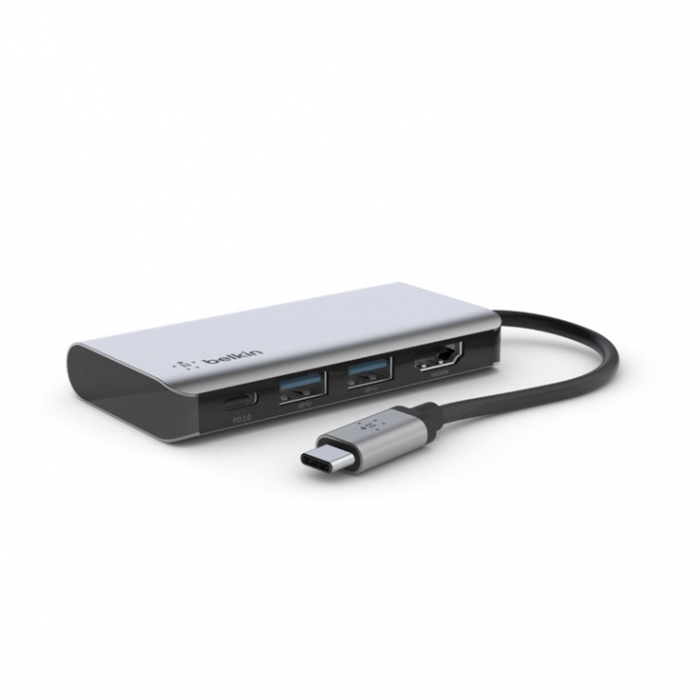 Belkin CONNECT 4-in-1 Hub adaptador multipuertos USB-C HDMI