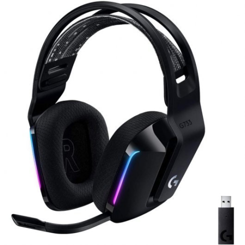 Logitech G733 LIGHTSPEED Wireless RGB Gaming Headset Auricular 7.1 canales