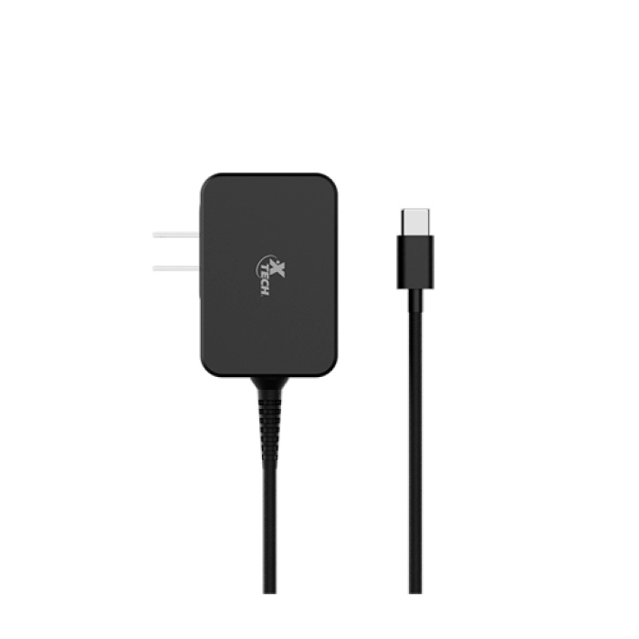 Xtech 65W GaN USB-C® Power adapter voltage 110/240VCA plug NEMA