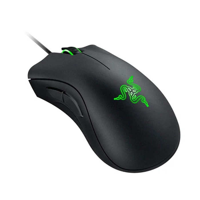Mouse Gamer Razer DeathAdder Essential - Sensor Óptico 6400 DPI, Conexión USB y 5 Botones Programables