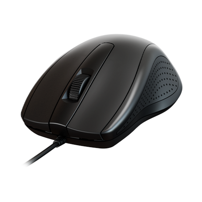 Xtech XTM-206 Mouse USB Wired Black Ambidextrous 3Button 1200 dpi
