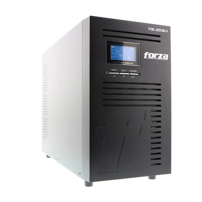 Forza UPS On-line 3000 Watt Entrada 200-240VCA Salida 200/208/220/230/240VCA 3000VA FDC-203K-I