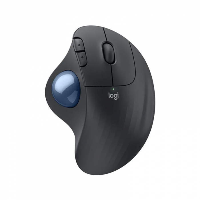 Logitech Ergo M575S Series Mouse Graphite+Blue Ball Bt