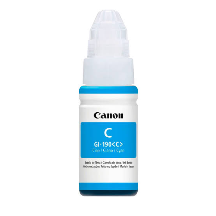 Botella Canon Gi10C Cyan Gm2010 G6010 7700 Pag Gi10C