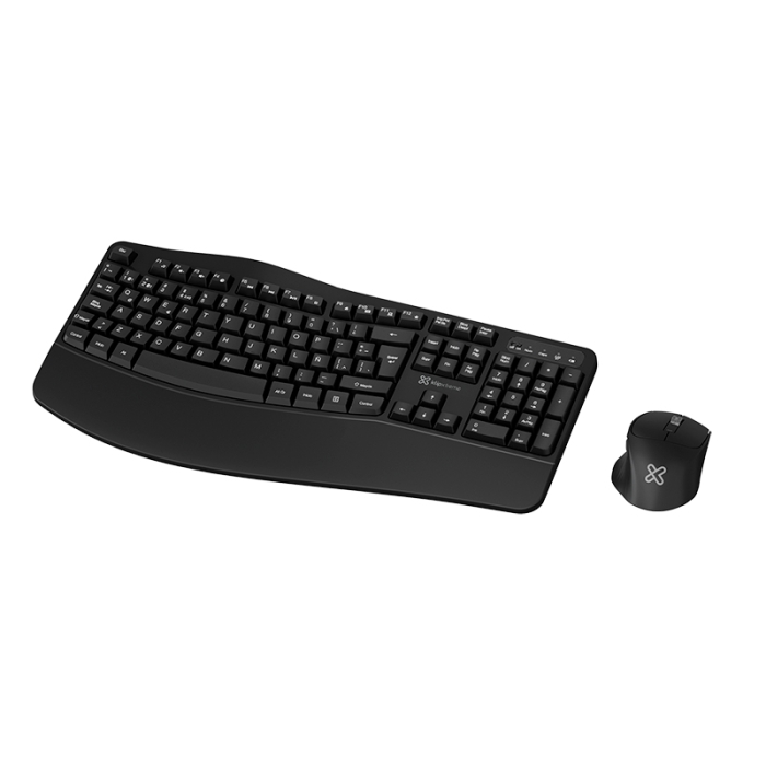 Klip Xtreme Keyboard and mouse set Spanish (Latin American) Wireless
