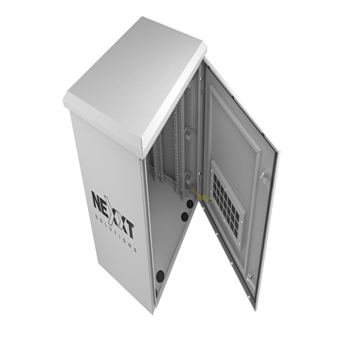 Nexxt Solutions Infrastructure Outdoor Pole Mount Cabinet SPCC steel Light