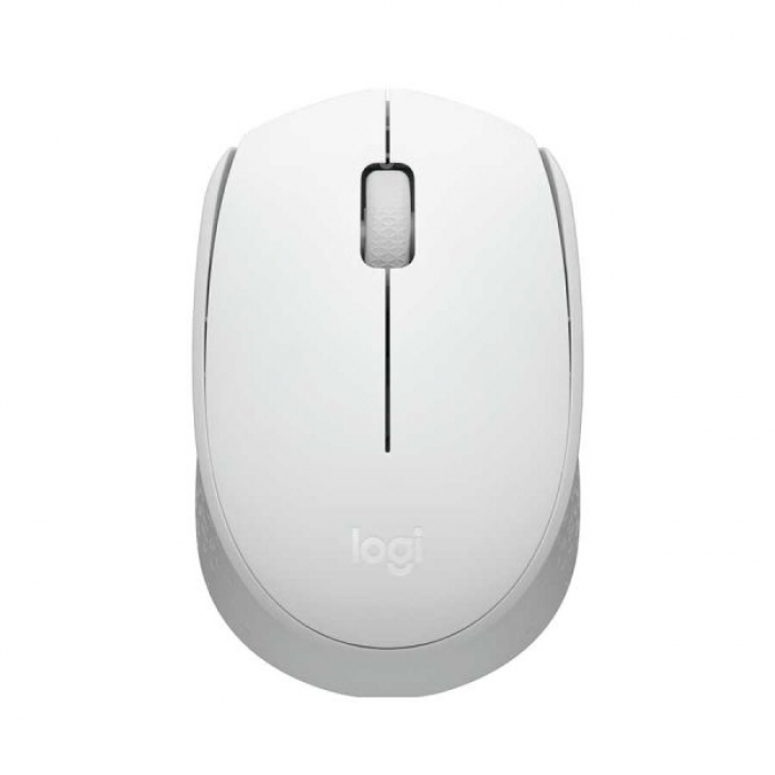 Logitech M170 Wireless Mouse, Ambidextrous, Off-white Ratón diestro y zurdo