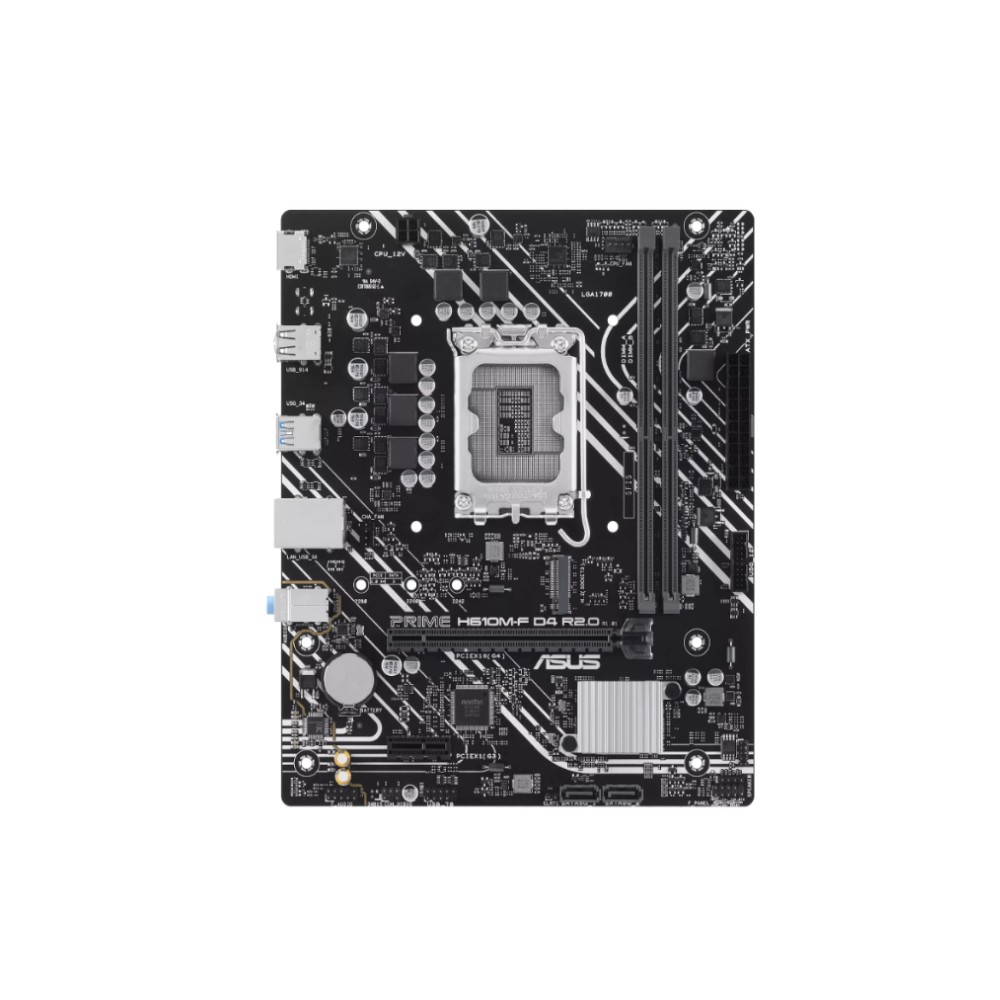 Mainboard Asus H610M-F D4 R2.0 Ddr4 Lga1700 12Ava 13Ava 14Ava 90MB1H70-M0EAY0