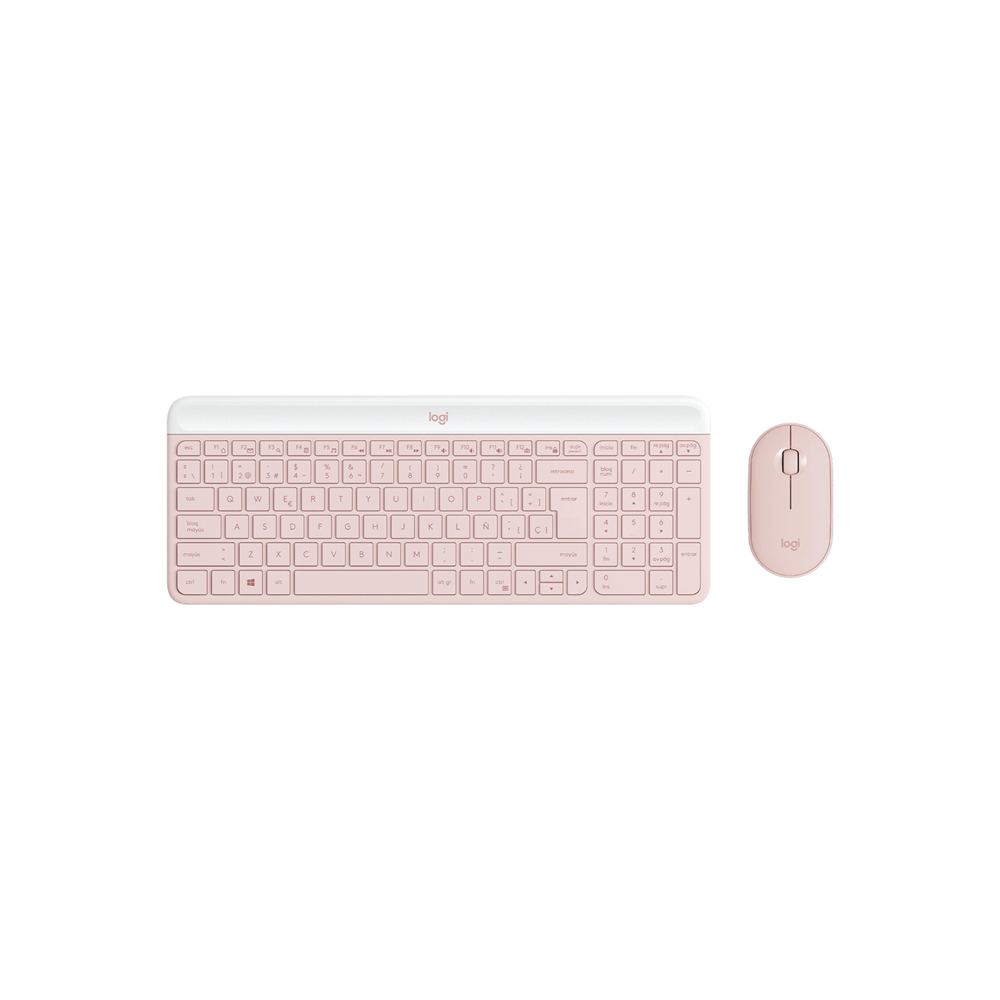 Combo Logitech Teclado Y Mouse Mk470 Slim Wireless Num-Pad 1000