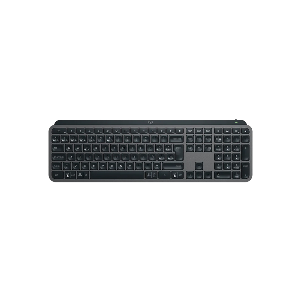 Teclado Logitech Mx Keys S Wireless Retro Iluminado Spanish Layout