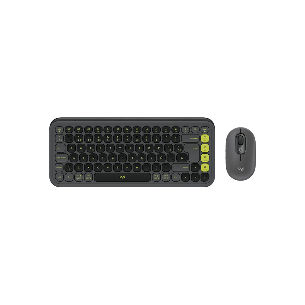 Combo Logitech Teclado Y Ratón Pop Icon inalámbrico Easy-Switch Hasta 920-013052