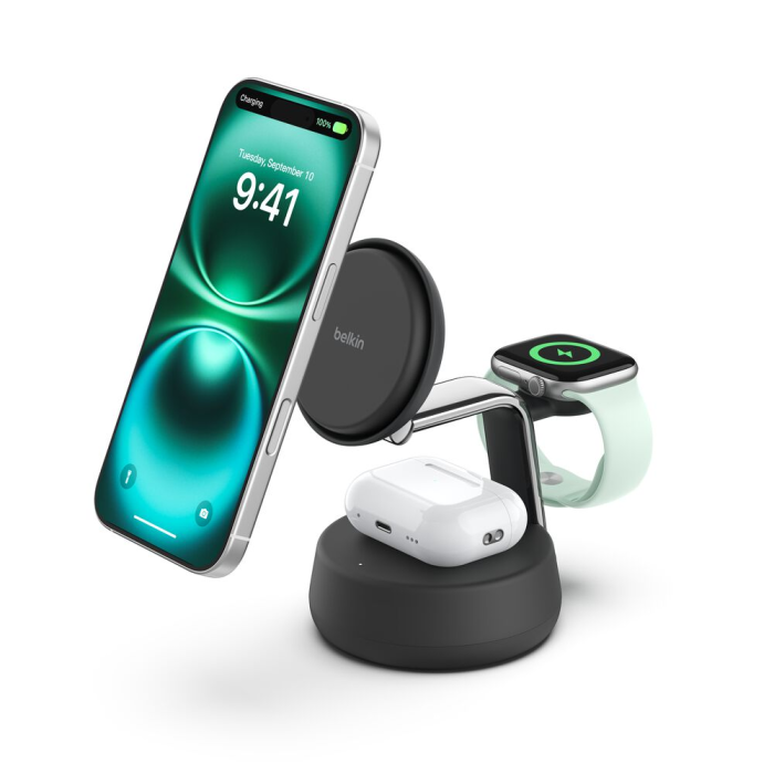 Belkin Qi2 25W 3 in 1 UltraCharge Pro Magnetic Charging