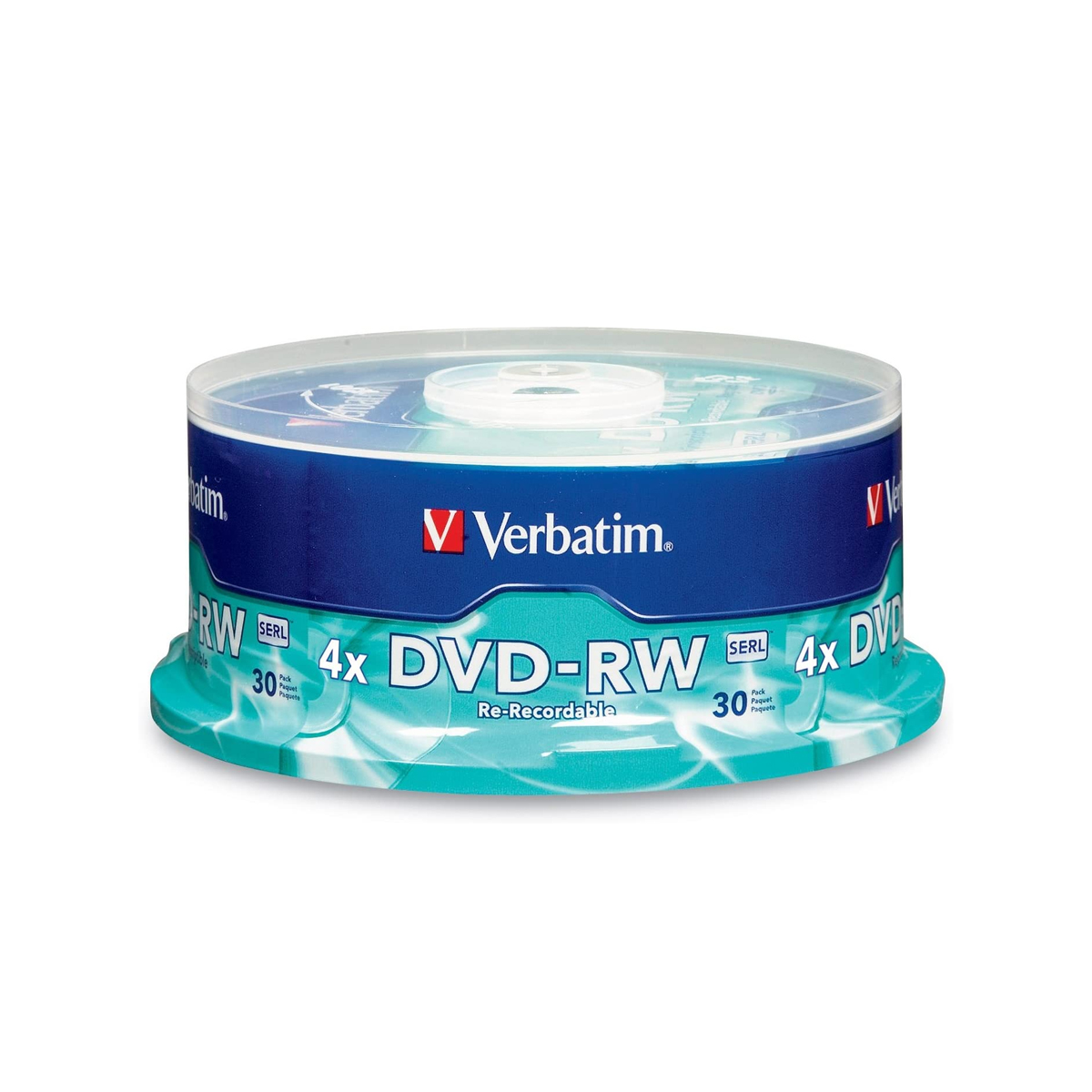 OPTICO VERBATIM 95179 DVD-RW 4.7GB 4X TORRE 30 UNDS.