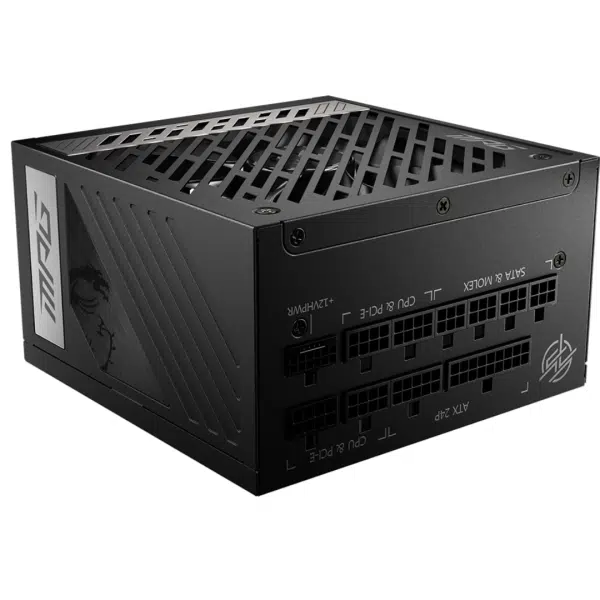 MSI Power supply MPG A1000 PCIE5 80 Plus Gold