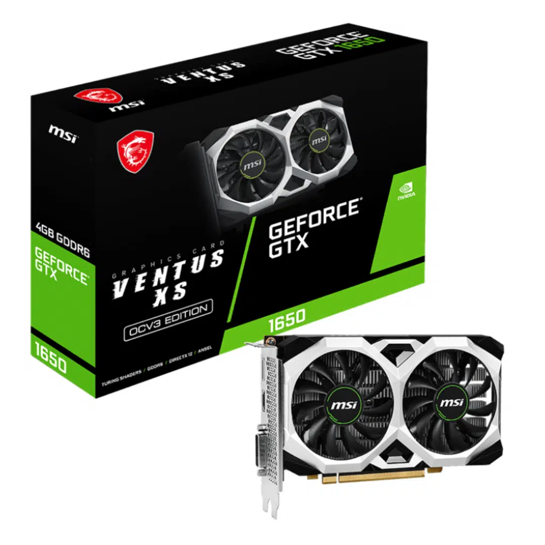 MSI 824142332849 PCI Express NVIDIA GTX 1650 D6 GDDR6 VRAM