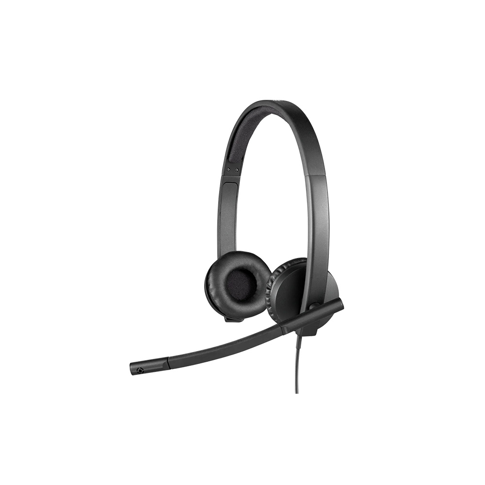 HEADSETS LOGITECH/H570E USB /CANCELACION ECO Y RUIDO /PC O MAC
