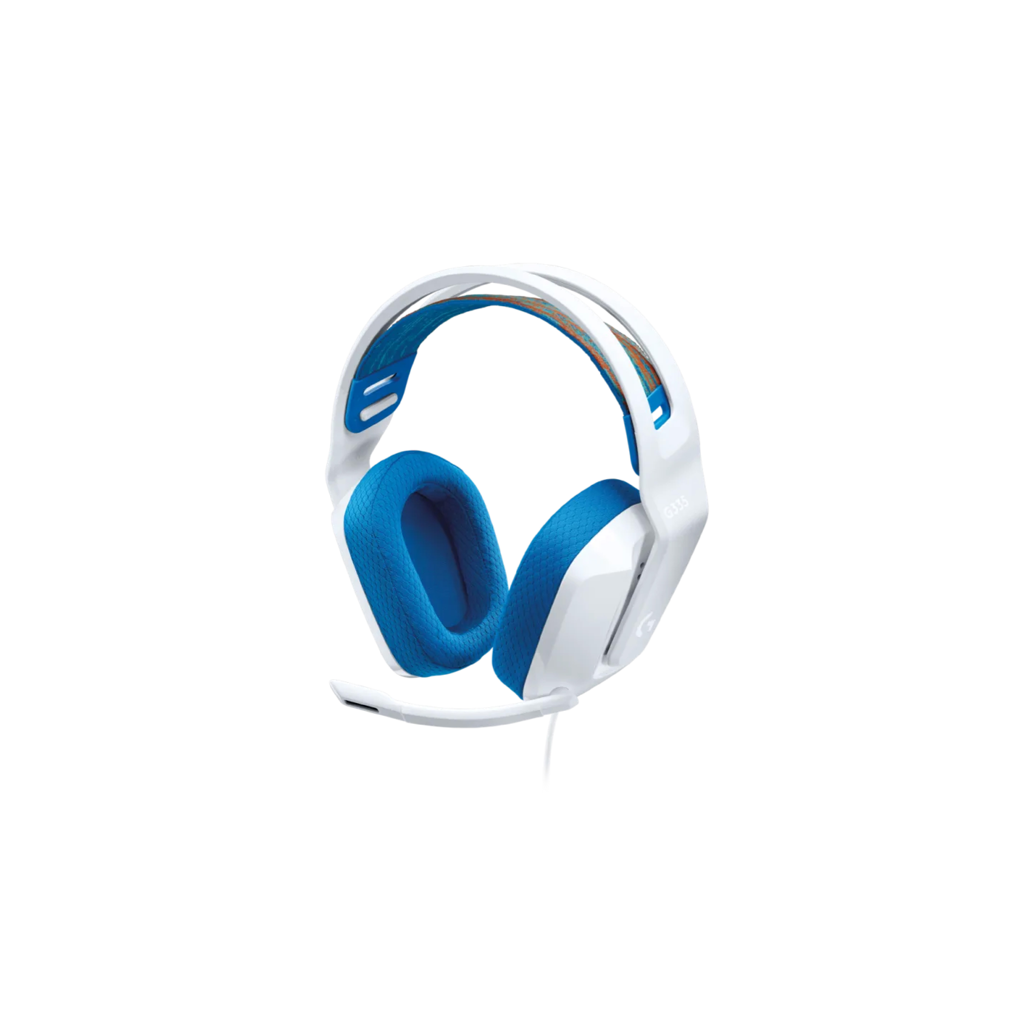 HEADSETS/LOGITECH G335/WIRED/CONTROLES INTEGRADOS/20HZ/87.5 DB SPL/MW /TOMA DE AUDIO 3.5MM/BLANCO