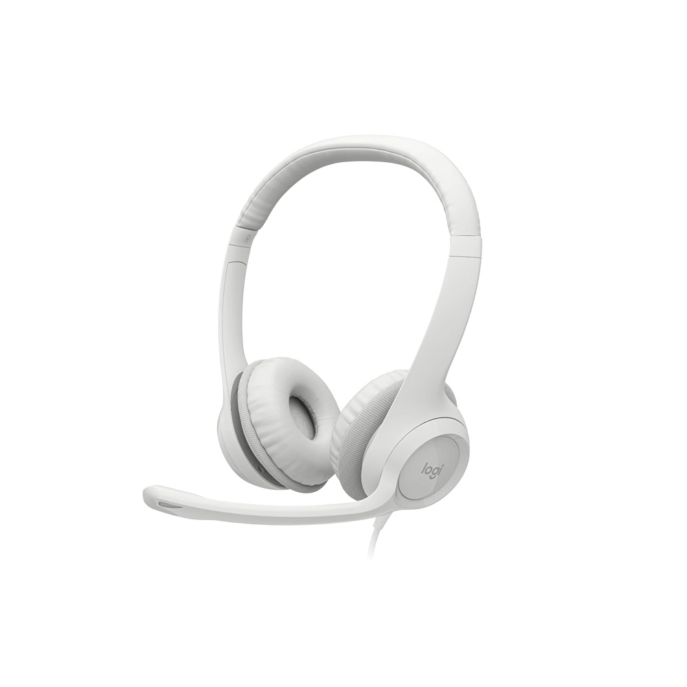 Headsets Logitech H390 USB-A Mic. Cancel. Ruido Cable 1.9M 100Khz 981-001285