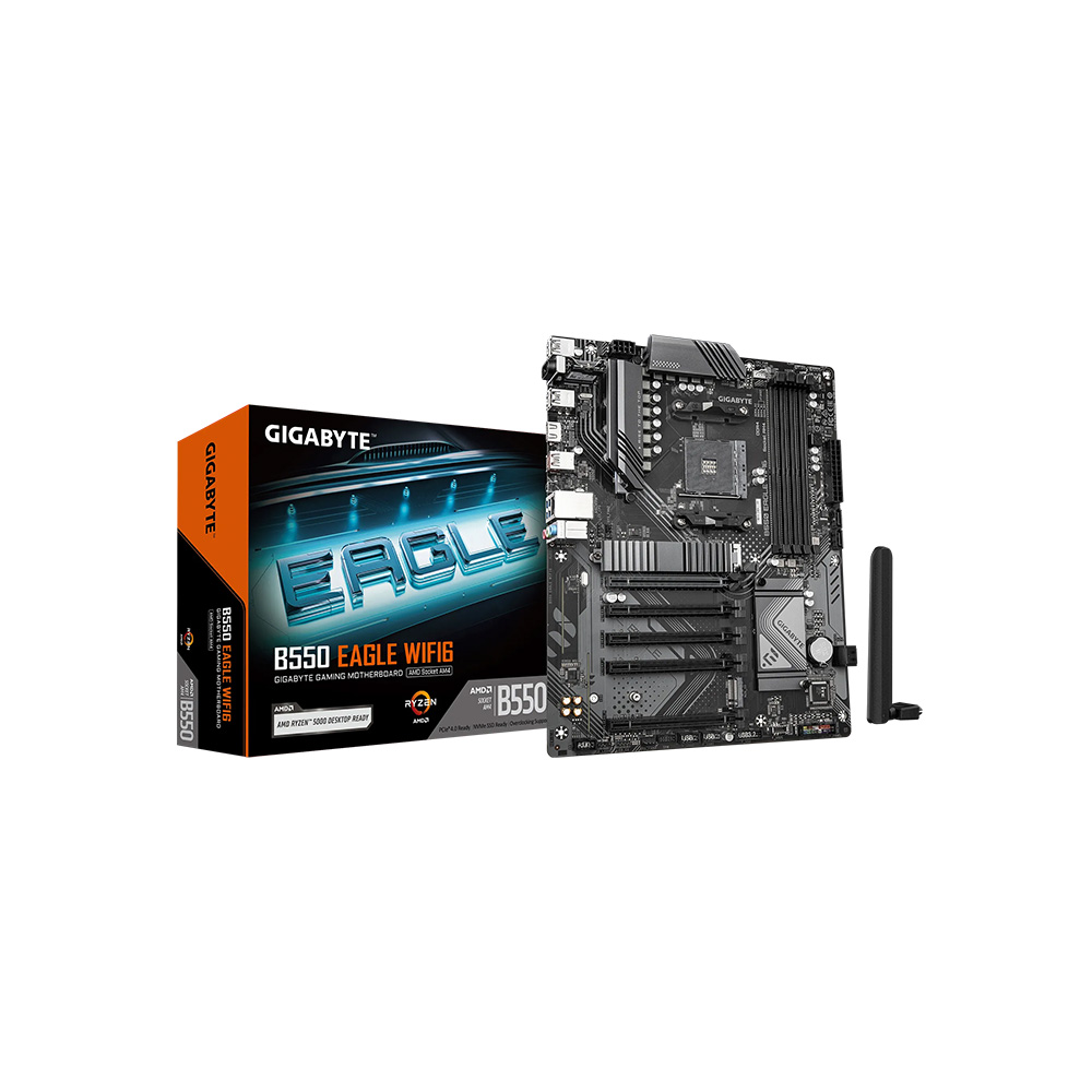 MAINBOARD GIGABYTE/B550 EAGLE WIFI6 AM4 4XDDR4 MICRO ATX