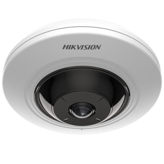 Cámara Panorámica 360 Grados 5MP Hikvision HX-FE3956ISU Lente 1.05mm
