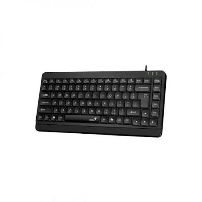 Teclado Genius Luxemate 109 Negro Compacto Tecla Copilot 31310060401