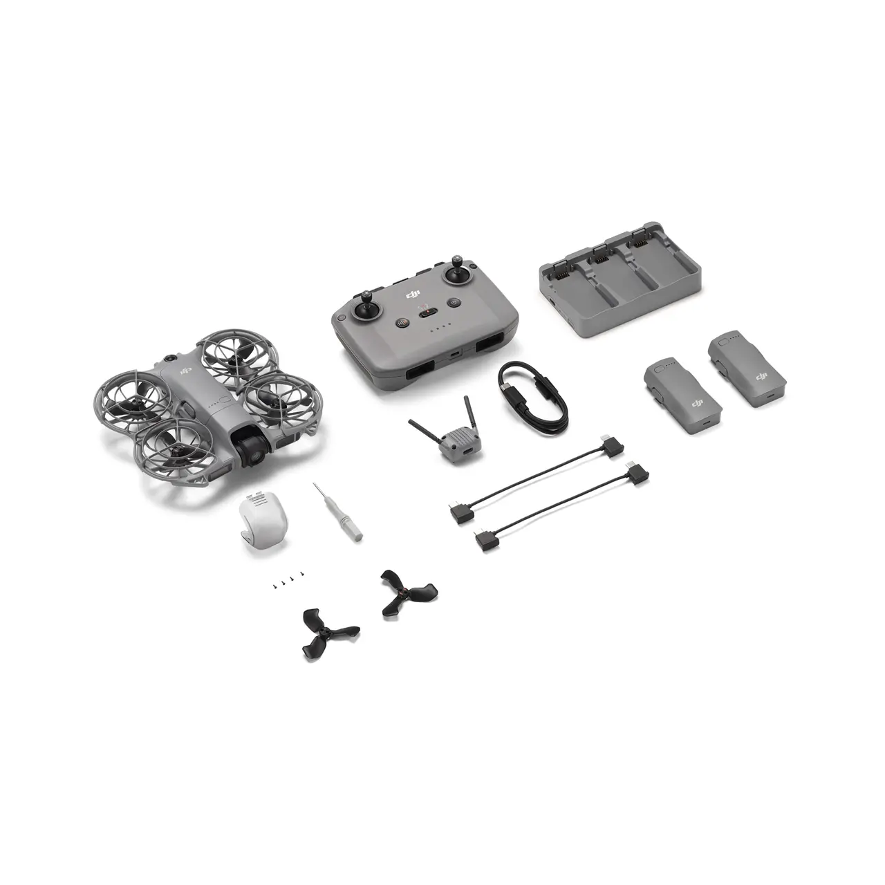 Dron DJI Neo 2 Fly More Combo 6937224131736 Grabación 4K ActiveTrack Gris 