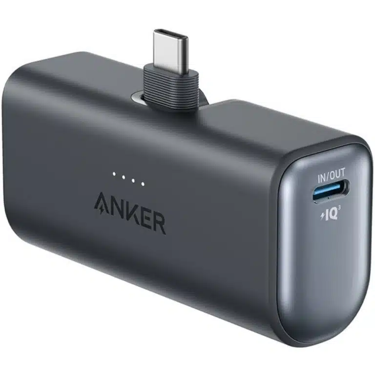 Cargador Portatil Anker Battery Lithium For Universal Nano Power Bank 22.5W conector USB-C incorporado