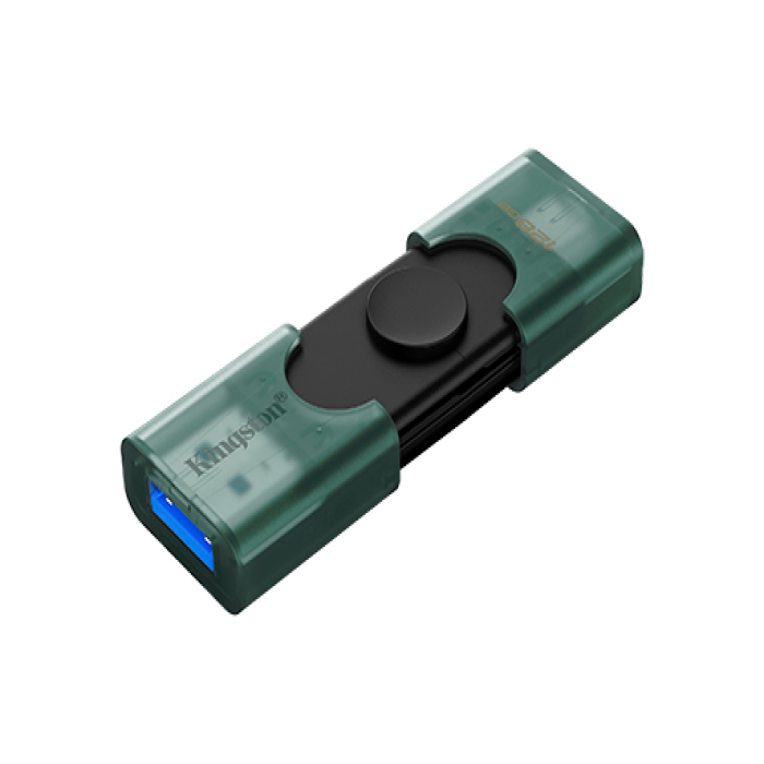 Kingston 128GB USB-A + USB-C 3.2 Gen 1 DataTraveler DuoG2