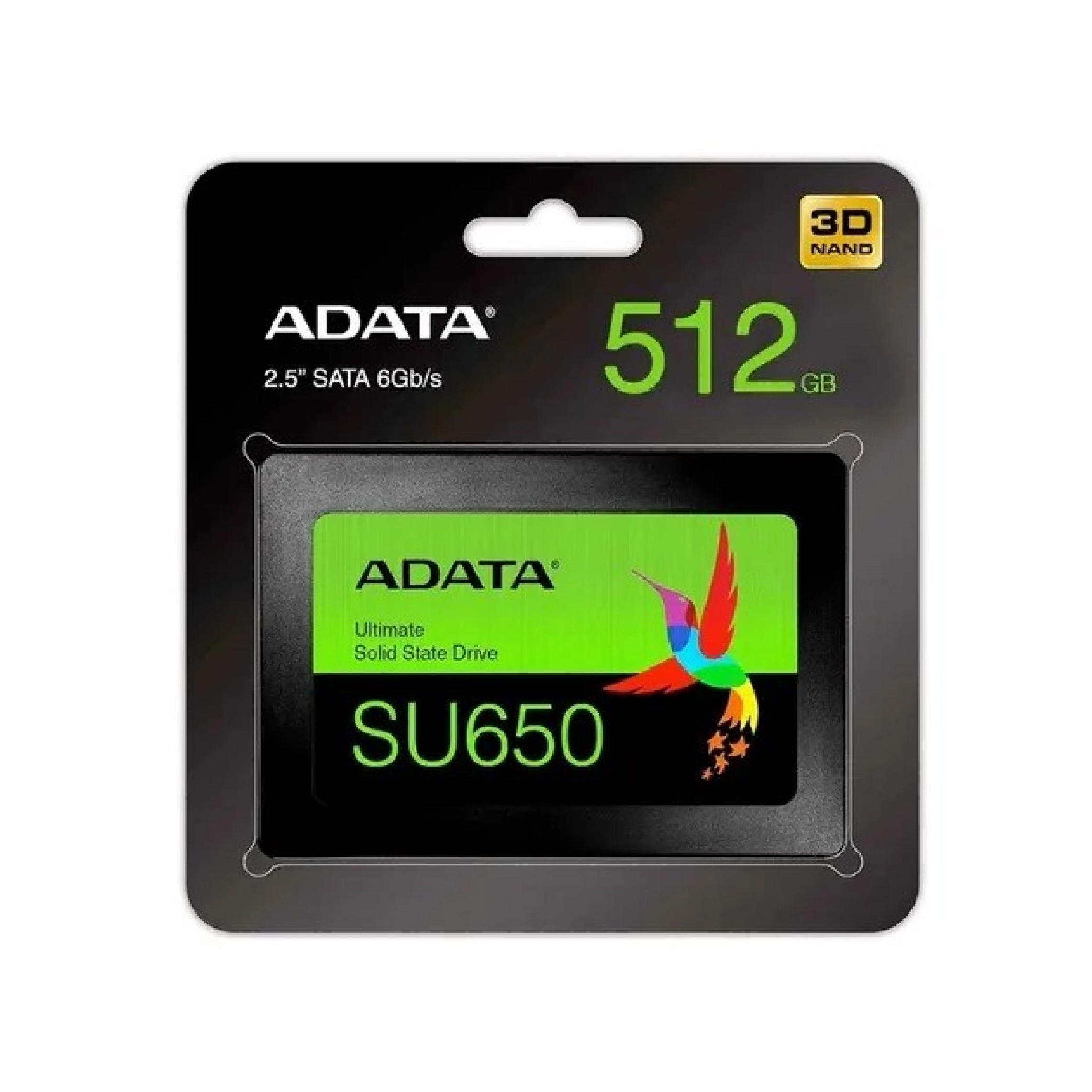 Disco SSD Adata 512Gb Su650 2.5 Sata 6Gb S 3D ASU650SS-512GT-R