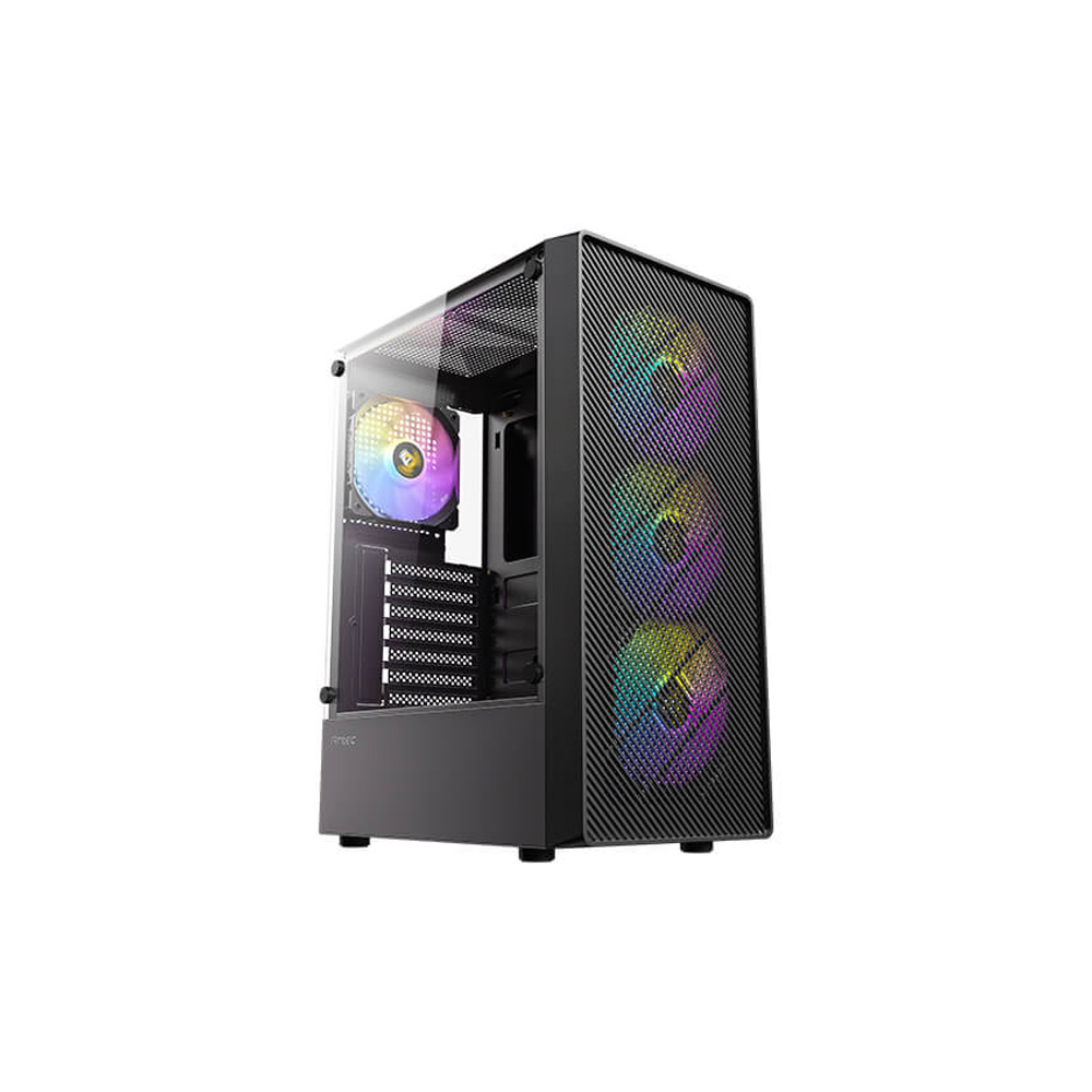 CASE ANTEC/AX26 RGB ELITE MID TOWER 3X120 RGB FRONT 1X120
